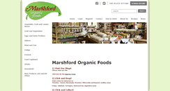Desktop Screenshot of marshford.co.uk